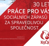 30 let KSČM - zamyšlení nad heslem z propagačního plakátu Haló novin